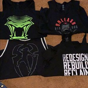 4 wwe tank tops
